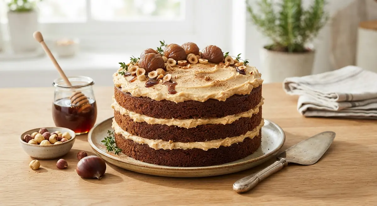 Chestnut Honey Athlete Cake